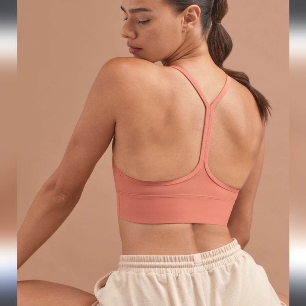 Thirdlove , Muse Low Impact Tback Sports Bra, Sunrise (Salmon color), Size Small - Picture 7 of 7